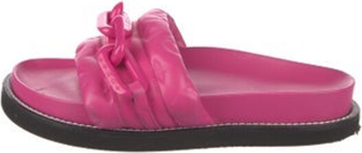 Shop Louis Vuitton Women's Pink More Sandals
