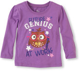 Thumbnail for your product : Children's Place Owl graphic tee