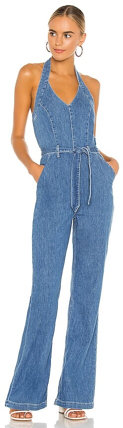 Paige Vivianna Halter Jumpsuit. - size 24 (also - ShopStyle Cropped Jeans