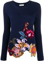 Thumbnail for your product : Etro Floral Embroidered Jumper