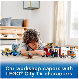 Lego City 60258 Tuning Workshop with 6 Vehicles