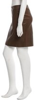 Thumbnail for your product : The Row Leather Mini Skirt