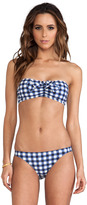 Thumbnail for your product : Juicy Couture Gingham Style Bandeau Top