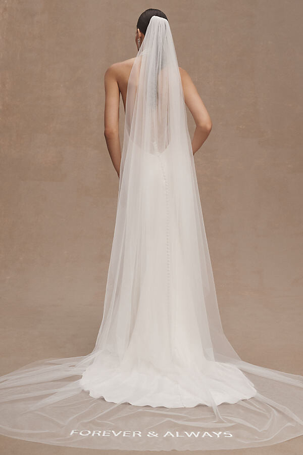 Cathedral Veil — Moonlight and Moss  American Made Custom Wedding Gowns  and Reception Outfits