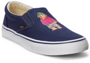 polo ralph lauren men's slip on shoes