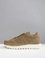 Thumbnail for your product : Saucony Jazz O Suede Sneakers In Khaki