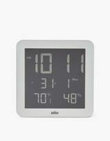 Thumbnail for your product : Braun BNC014 Digital Wall Clock in White