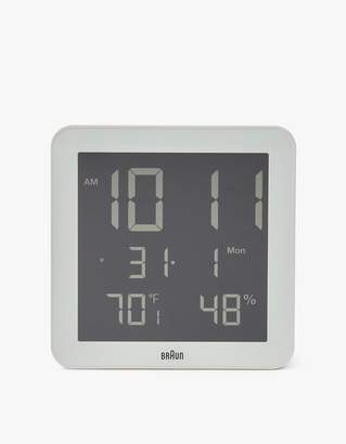 Braun BNC014 Digital Wall Clock in White