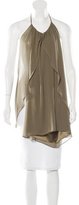 Thumbnail for your product : Alice + Olivia Silk Draped Top