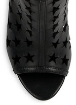 Thumbnail for your product : Alice + Olivia Giovanna Star-Cutout Leather Booties