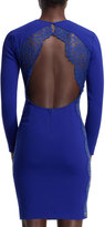 Thumbnail for your product : Stella McCartney Anne Long-Sleeve Sheath Dress, Blue Bird
