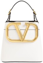 Thumbnail for your product : Valentino Garavani Supervee Leather Top Handle Bag