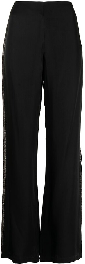 Wide Leg Trousers With Side Zip | ShopStyle CA