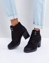 Thumbnail for your product : Vagabond Grace Black Nubuck Warm Lined Ankle Boots