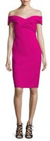 Thumbnail for your product : Theia Off-The-Shoulder Sheath Dress