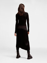 Thumbnail for your product : DKNY Pure Satin Twill Skirt