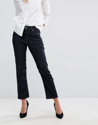 Diesel Reen Mid Rise Straight Mom Jeans