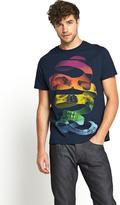Thumbnail for your product : Fly 53 Mens Skull Peel T-shirt