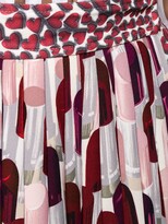 Thumbnail for your product : Prada Heart Print Pleated Skirt
