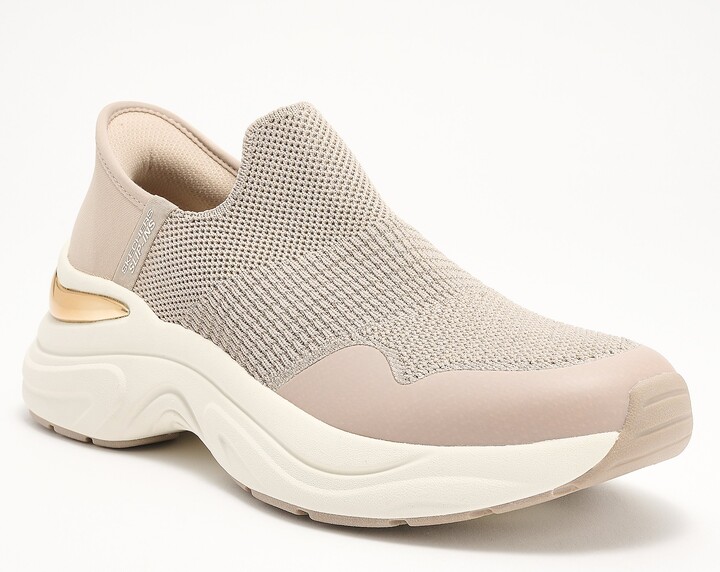 As Is Skechers Street Slip-ins Vegan Knit Shoes - Hazel