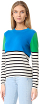 Thumbnail for your product : Chinti and Parker Colorblock Stripe Cashmere Sweater