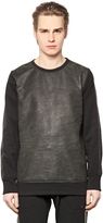 Thumbnail for your product : Giorgio Brato Tech Fabric & Cotton Blend Sweatshirt