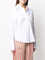 Thumbnail for your product : Jejia Pointed Collar Cotton Shirt