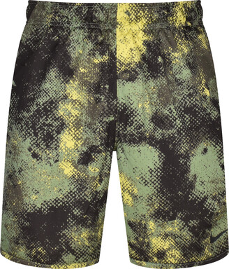 nike camo workout shorts