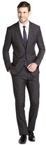 Thumbnail for your product : Dolce & Gabbana dark grey virgin wool 2 button suit with flat front pants