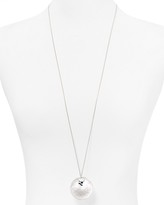 Thumbnail for your product : Robert Lee Morris Soho Hammered Circle Pendant Necklace, 34"