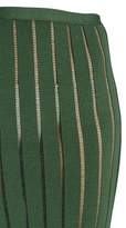 Thumbnail for your product : Marco De Vincenzo Fringed Milano Jersey Skirt