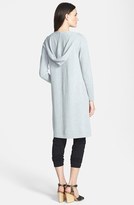 Thumbnail for your product : Eileen Fisher Hooded Organic Cotton Long Cardigan