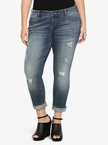 Thumbnail for your product : Torrid Skinny Jean - Medium Wash with Destruction (Tall)