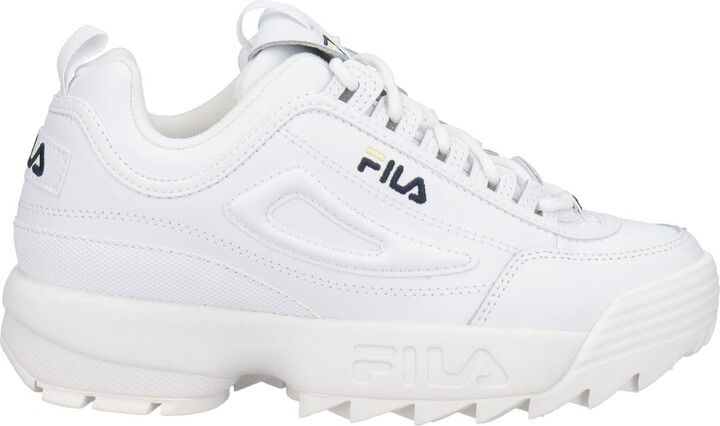 white fila platform