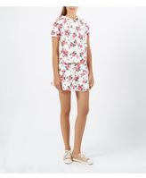 Thumbnail for your product : New Look Jumpo White Rose Print Shorts and Hoody Set