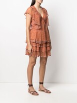 Thumbnail for your product : Mes Demoiselles V-neck tiered dress