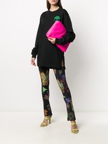 Thumbnail for your product : Off-White Floral-Print Flared Leggings