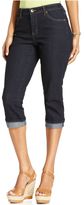 Thumbnail for your product : Style&Co. Style & Co Petite Jeans, Tummy-Control Cuffed Capri, Only at Macy's
