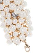 Thumbnail for your product : Kenneth Jay Lane Gold-tone, Faux Pearl And Crystal Bracelet