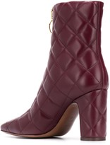 Thumbnail for your product : L'Autre Chose Quilted Zipped Ankle Boots