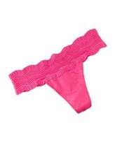 Thumbnail for your product : Cosabella Dolce Vita Low-Rise Thong, Savannah Pink