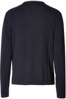 Thumbnail for your product : Michael Kors Cotton Tipped V-Neck Pullover