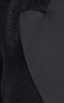 Thumbnail for your product : Victoria Beckham Crepe-Trimmed Jacquard Blazer