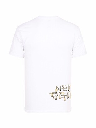 KAWS Skeleton New Fiction T-shirt - ShopStyle