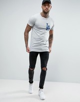 Thumbnail for your product : Majestic L.A. Dodgers Longline T-Shirt