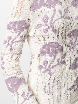 Marco Rambaldi Tree-Print Knitted Jumper