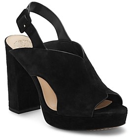 vince camuto suede mules