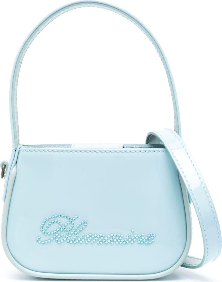 Blue Patent Handbag | ShopStyle