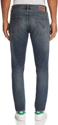 John Varvatos Bowery Slim Fit Jeans in Dusty Blue