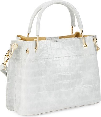 Registered Trademark of Versace 19.69 Metallic Leather Shoulder Bag